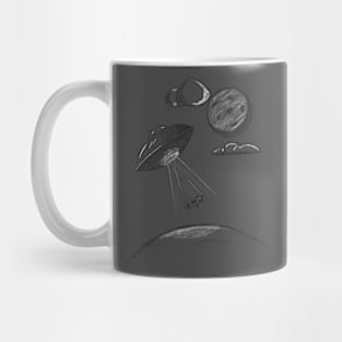 Cow abduction Mug